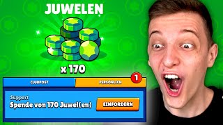 5 Wege um GRATIS JUWELEN in Brawl Stars zu bekommen😍 [upl. by Zelten979]