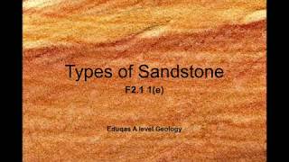 Types of Sandstone [upl. by Noissap182]