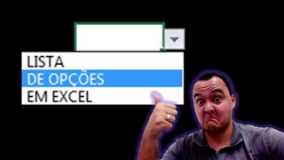 Lista de Opções em Excel Como Criar [upl. by Anirba]