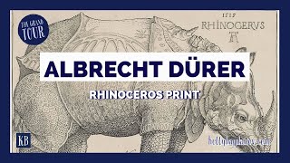 Albrecht Dürer  Rhinoceros Print [upl. by Anelrihs]