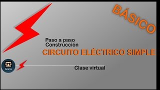 CÓMO HACER UN CIRCUITO ELÉCTRICO SIMPLE  BÁSICO [upl. by Anesor700]