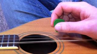 Bouzouki Lesson  Picking for Reels [upl. by Adnarb]