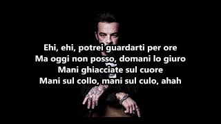 Salmo ft Nstasia  Il Cielo Nella Stanza Lyrics [upl. by Devitt139]