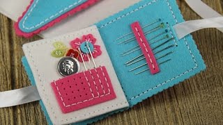 Needle Book Stitching Dies Tutorial [upl. by Leonid57]