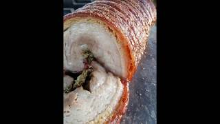 Smoked Pork Belly Porchetta Recipe [upl. by Ogden]