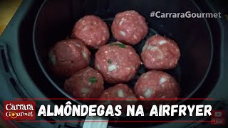 COMO FAZER ALMÔNDEGAS NA AIRFRYER  Receitas Airfryer 01 [upl. by Aleakam]