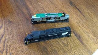 N scale locomotive rebuild [upl. by Devina37]