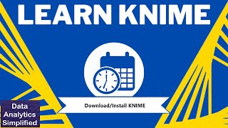 How to DownloadInstall KNIME Analytics Platform [upl. by Bolte]