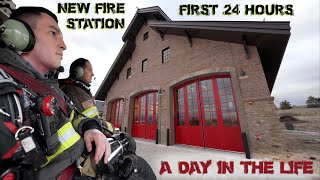 First 24 Hours in a New Fire Station  A Day in the Life [upl. by Whitby]