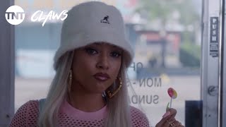 Claws Virginia Gets Shot  Season 2 Ep 10 CLIP  TNT [upl. by Delwyn]