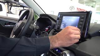 How to Program Radio Station Presets in Your Toyota  West Coast Toyota Connected Services [upl. by Doowyah]