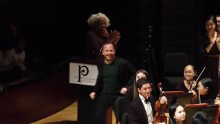 Philadelphia’s AllCity High School Band surprises Yannick NézetSéguin on his birthday [upl. by Jauch]