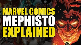 Marvel Comics Mephisto Explained  Comics Explained [upl. by Anale]