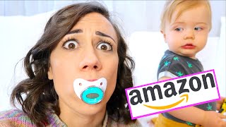 TESTING WEIRD AMAZON BABY PRODUCTS again [upl. by Dikmen]