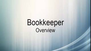 Bookkeeper Overview [upl. by Ennairej]