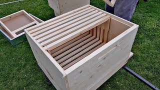 Simple Wooden Beehive [upl. by Tine]