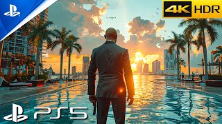 MIAMI PS5 Immersive ULTRA Realistic Graphics Gameplay 4K60FPS Hitman 2 [upl. by Sauls]