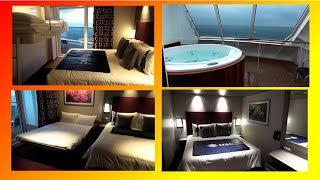 MSC GRANDIOSA  10 DIFFERENT CABINS  interior  ocean view  family balcony  suites [upl. by Linkoski193]