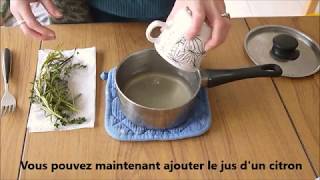 ♥ DIY  Sirop contre la toux maison pour toute la famille [upl. by Tnahsarp479]