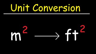 Square Meters to Square Feet  Unit Conversion [upl. by Giacinta]