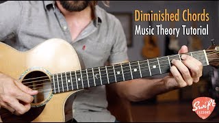 What Are Diminished Chords amp How to Use Them  Guitar Lesson [upl. by Faustus]