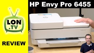 HP ENVY Pro 6455  6055 Color Ink Jet Printer amp Scanner Review [upl. by Suinuj]