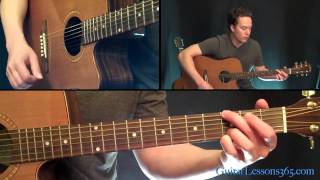 One Guitar Lesson  Easy Guitar Version  U2 [upl. by Dyke]