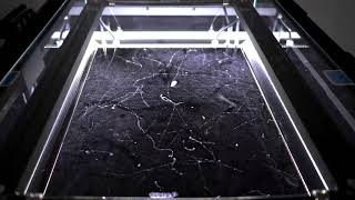 Cloud chamber Radioactive particles in 4K 60FPS [upl. by Elag603]