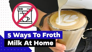 How To Froth Milk At Home Best Milk Frothers Review [upl. by Honeywell875]