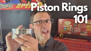 Piston Rings 101  Part 2  Piston Ring Materials amp Designs [upl. by Torras]