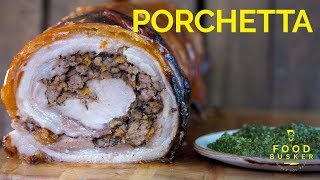 PORCHETTA  Roast Crispy ITALIAN PORK  John Quilter [upl. by Aloisia]