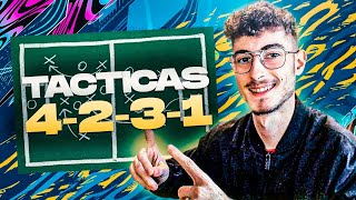 ¡LAS MEJORES TÁCTICAS de la 4231 en FIFA 22  ULTIMATE TEAM [upl. by Eidnar]