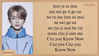 NCT U  Know Now Easy Lyrics [upl. by Karna795]