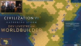 Civilization VI  WorldBuilder Basic Mode Dev Livestream VOD [upl. by Ragen]