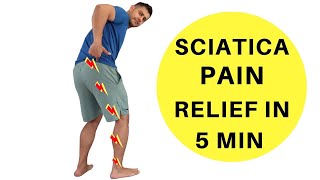 Sciatica pain relief in 5min [upl. by Matthiew552]