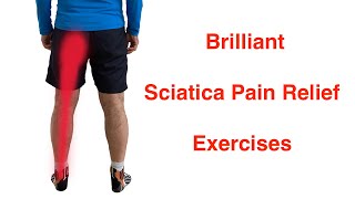 Absolutely Brilliant Sciatica Pain Relief Exercises [upl. by Standush]