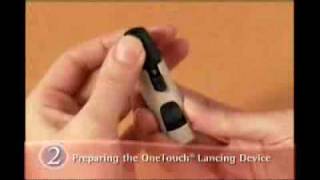 One Touch Glucose Meter How to use [upl. by Tnaryb]