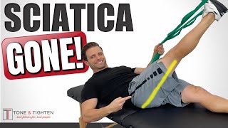 WORKS FAST Sciatica Pain Relief Stretches and Exercises [upl. by Nrojb]