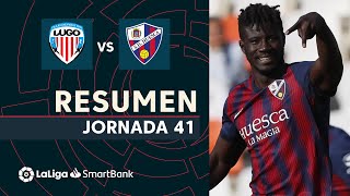 Resumen de CD Lugo vs SD Huesca 12 [upl. by Afatsom]