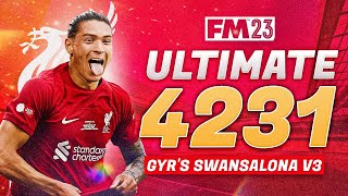 ULTIMATE 4231 FM23 TACTIC  GYRS SWANSALONA V3 [upl. by Hueston880]