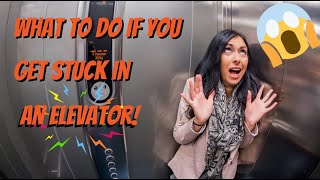 What To Do If You Get Stuck in an Elevator [upl. by Auqinahs412]