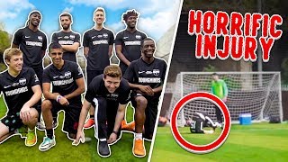 SIDEMEN 6ASIDE FOOTBALL HORRIFIC INJURY [upl. by Gillespie19]