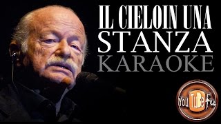 IL CIELO IN UNA STANZA KARAOKE Jazz Version [upl. by Wicks]