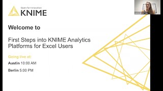 First Steps into KNIME Analytics Platforms for Excel Users [upl. by Edelsten]