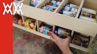 Make a canned food dispenser Get organized [upl. by Sell]