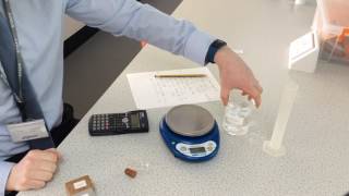 Determination of the density of solids and liquids [upl. by Aleicarg629]