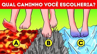 Que Caminho Você Escolheria  Dezenas De Outros Enigmas Ousados [upl. by Doughty834]