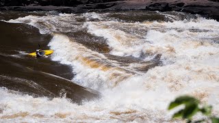 Rainy season kayaking on the Zambezi river [upl. by Hassett947]