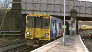 Half an Hour at 216  Birkenhead North Station 1022017  Class 507 508 terminus [upl. by Heddy]