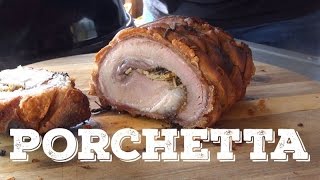 Porchetta Pork Roast Recipe on the Traeger Pellet Grill [upl. by Erasme]